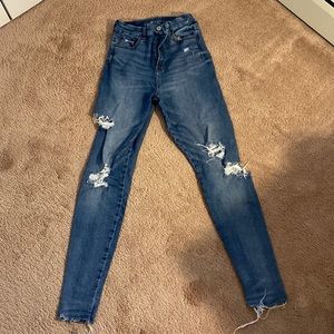 American Eagle Distressed Skinny Jeans